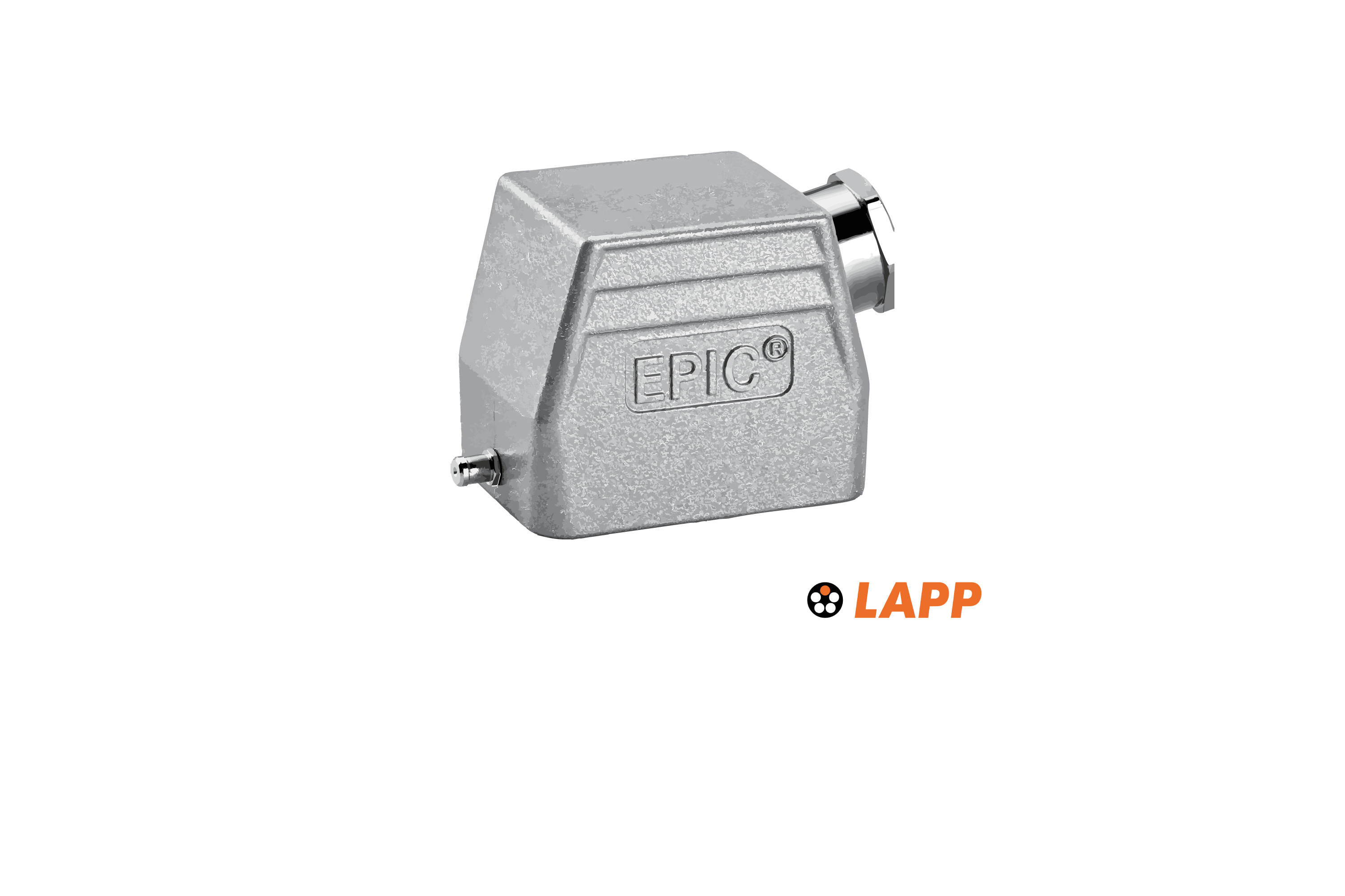 LAPP EPIC® H-B 6 TS 16  Carcasa Volante, entrada de cable angulado PG16 con cuello, palanca simple