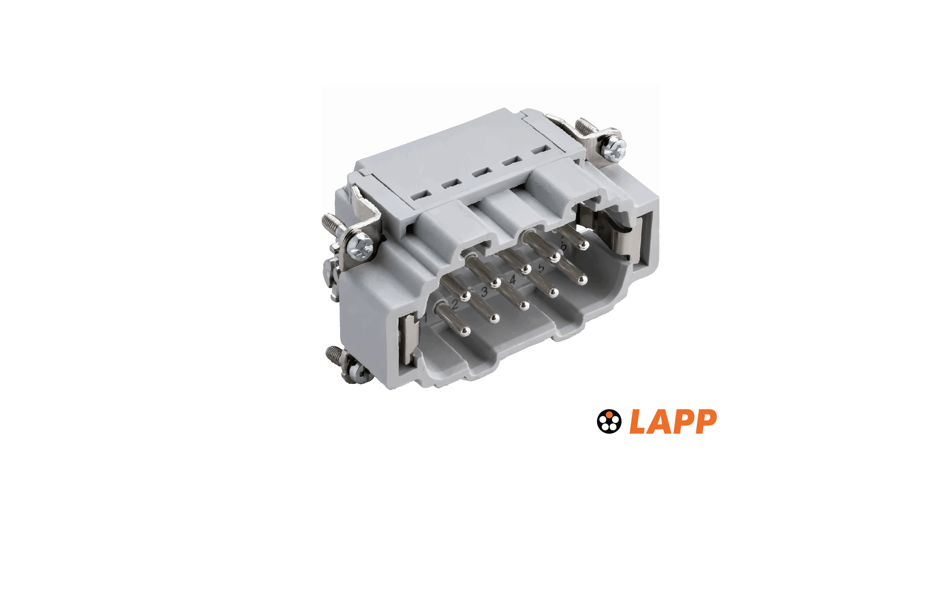 LAPP EPIC® H-BE 10 BP | Inserto hembra 10P+T, conexión Push-In con protección de hilo