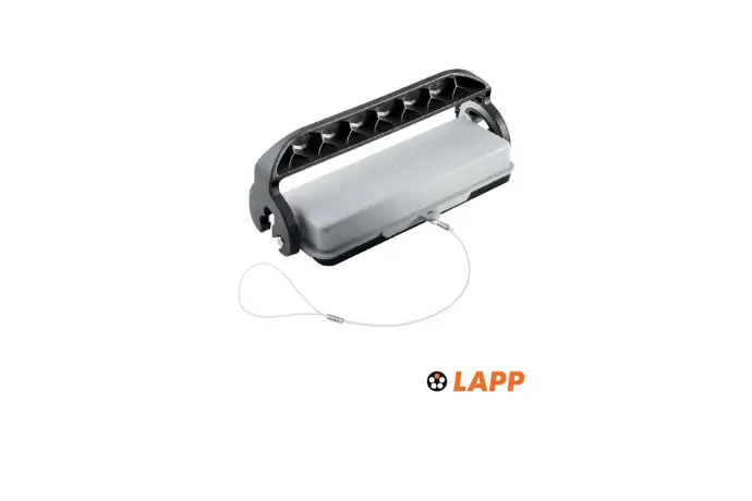 LAPP EPIC® H-B 6 KDB Cubierta protectora termoplástica con pernos de anclaje para carcasa H-B 6
