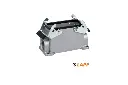 LAPP EPIC® H-B 16 SGR 21 Carcasa base de montaje en superficie, 1 entrada de cable PG21 y palanca doble