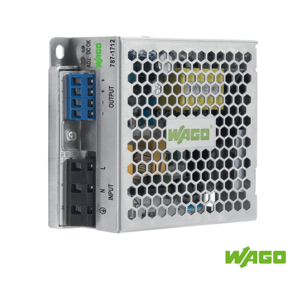 WAGO Fuente de alimentación ECO monofásica 12VDC 4A 48W con salida ajustable