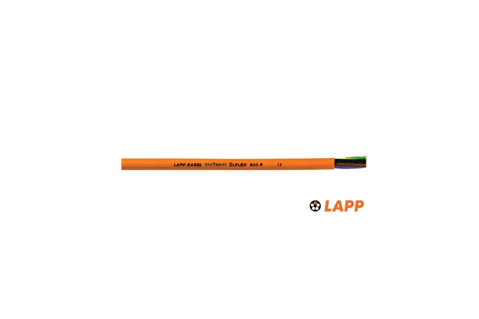 LAPP Cable ÖLFLEX 500 P 300/500V 4G2,5mm2 libre de halógenos PUR naranja