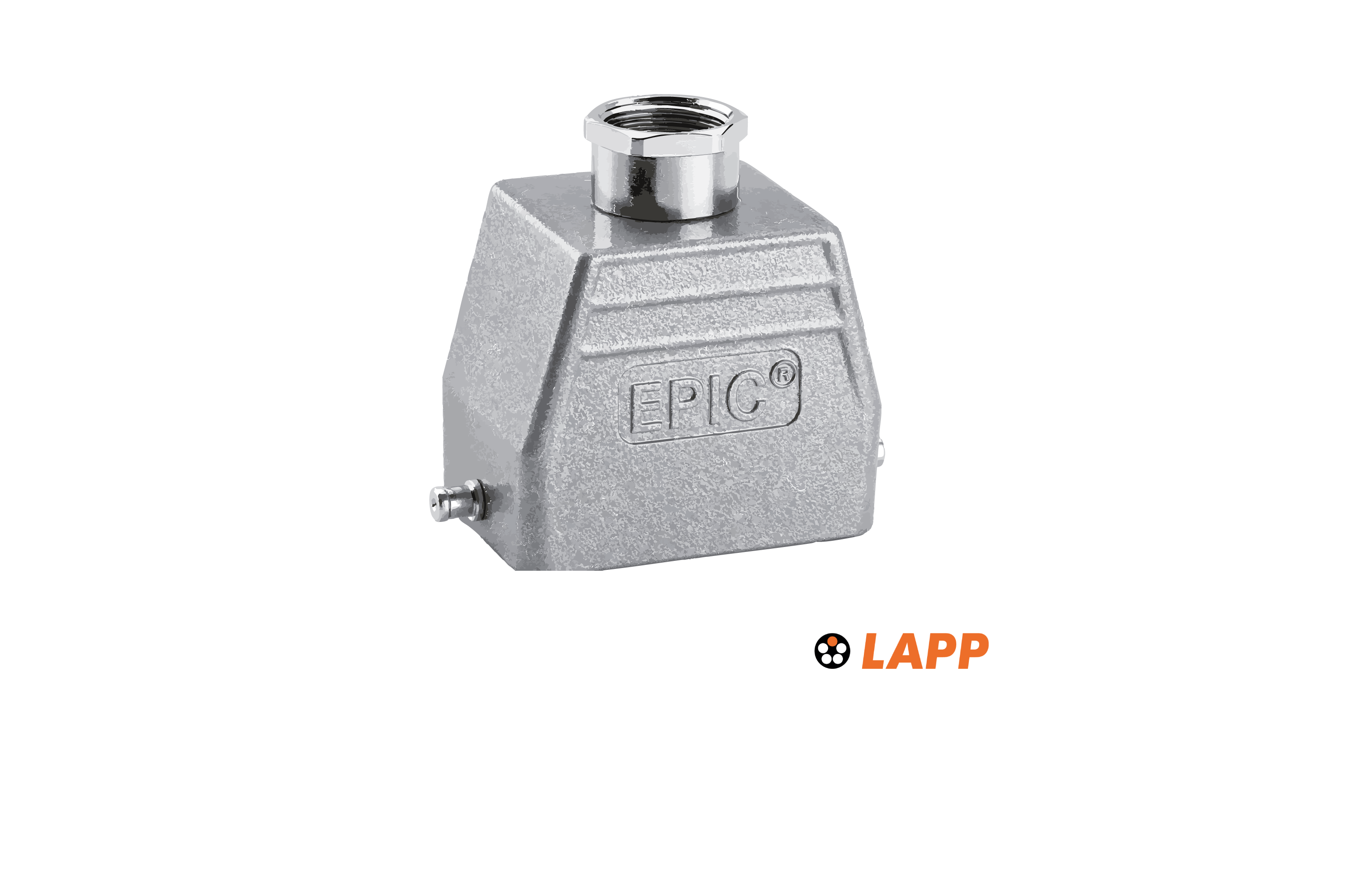 [19021000] LAPP EPIC® H-B 6 TG M25 Carcasa Volante, entrada de cable recta M25 sin cuello, palanca simple