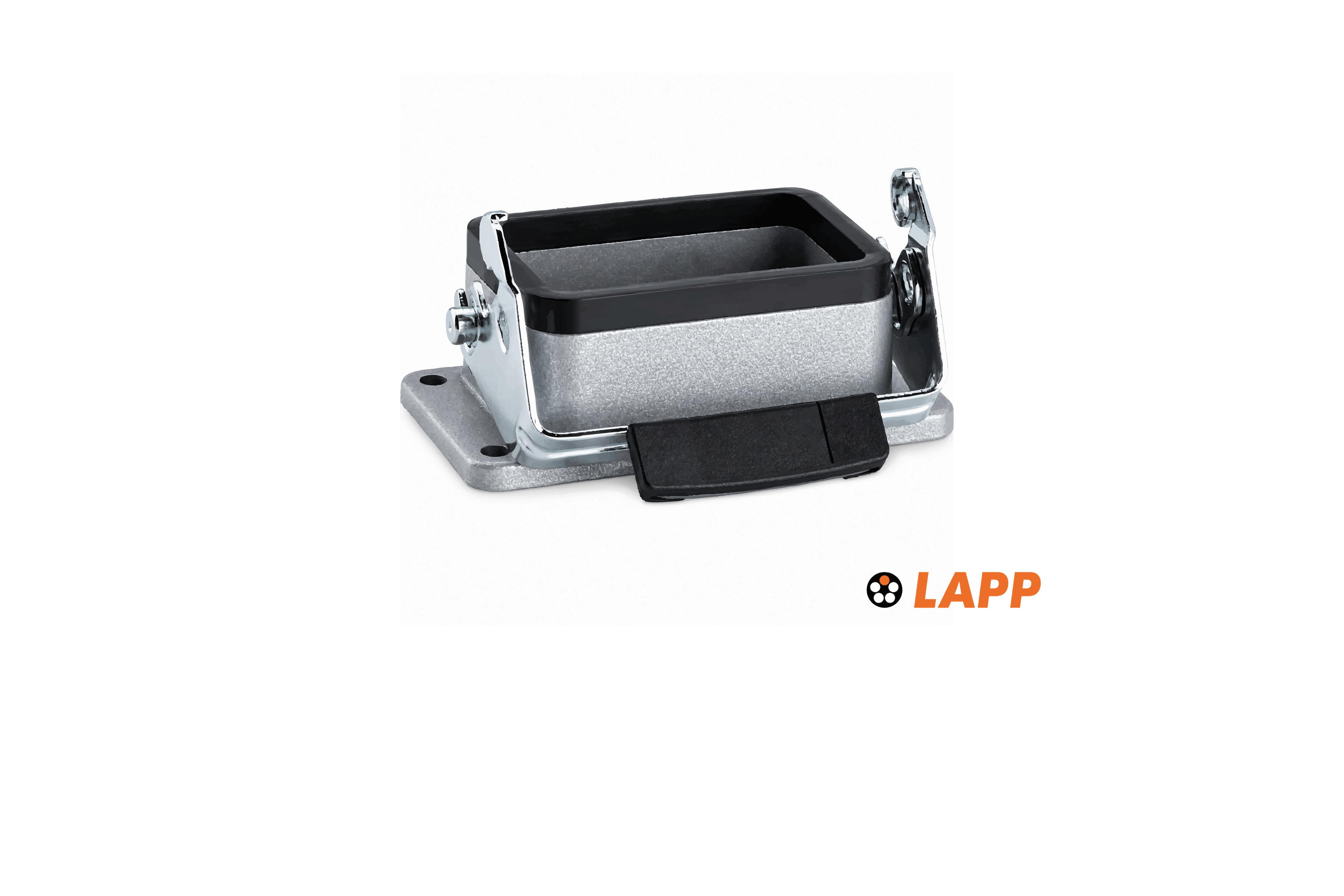 [10003000] LAPP EPIC® H-B 6 AG-LB Carcasa base de montaje en panel con enganche, palanca simple
