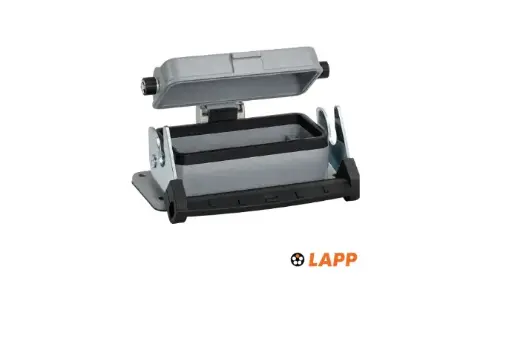 [10073900] LAPP EPIC® H-B 16 AD-LB AG Carcasa base de montaje en panel con tapa protectora y palanca simple